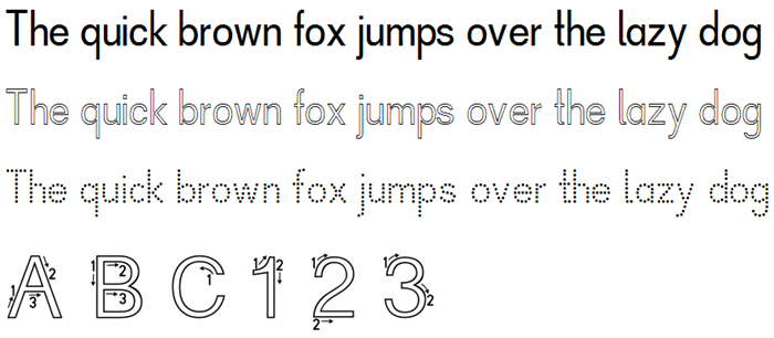 Sample_Lineaturschrift